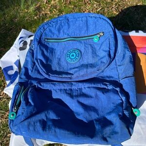 Kipling Blue Backpack